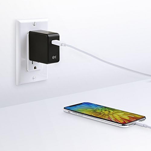 Cable Matters 30W carregador USB C com entrega de energia 30W - suporta USB C Charging Fast para iPhone X, iPhone 8, iPhone 8 Plus, iPad Pro, MacBook e Nintendo Switch