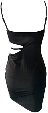 vestido de esteira feminina iqka straphetti tira sexy oco de boate embrulhar vestido de cocktail de vestido de quadril