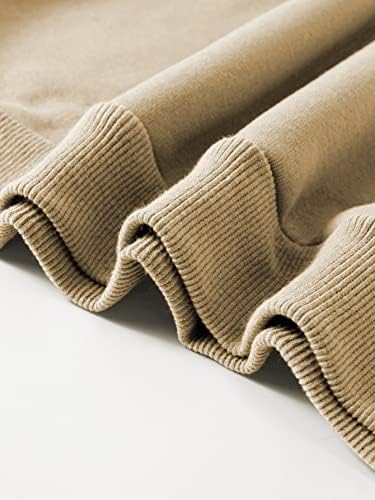 WDIRARARA Letra feminina impressão gráfica redonda pescoço de manga longa Pullovers tops