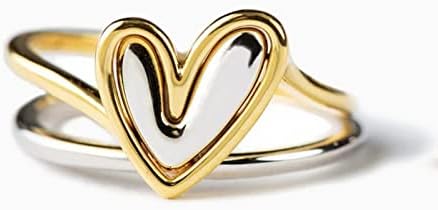 Para minha filha, anel de saúde de amor, anel de amor mental anel de amor, melhor amigo, presente