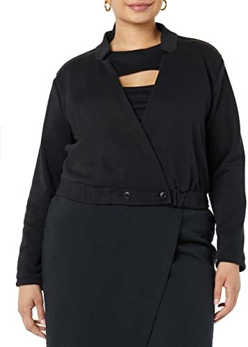 Terea Madelyn Crop Crop French Terry Jacket