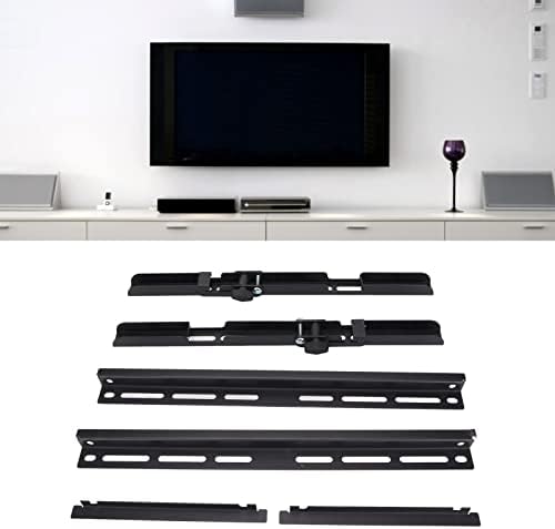 Montagem da parede da televisão Kuidamos, suporte de parede de TV Universal Carregando 110lb Ultra Thin para 14-55in TV