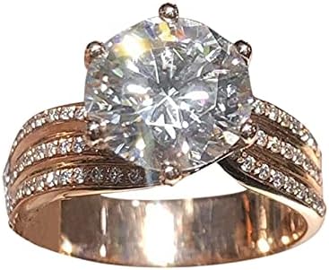 2023 Novas mulheres de casamento para namorada The Bride Ring Ring Special Ring Engagement Jewelry Anéis de