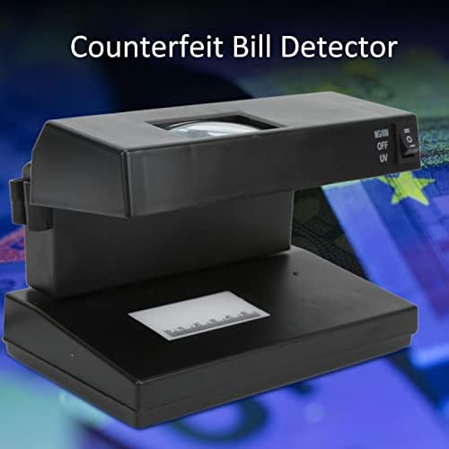 Vaduma Desktop Detector de dinheiro ABS Bill Marker Verificador automático UV Detector de contas falsificadas de marca d'água com um testador de dinheiro forjado