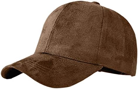 Andongnywell Classic Faux Leather Suede Baseball Capletoy Dad Caps