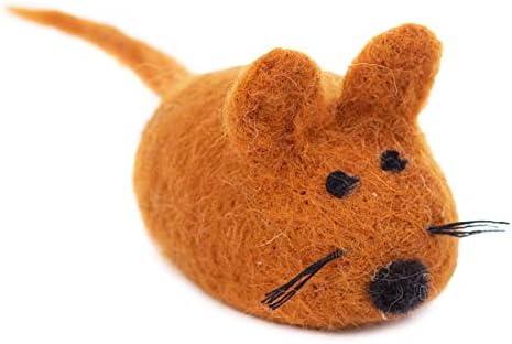 Songbirdth Pet Toy Simulation Mouse Cat Toy com Catnips Stress Relief Atraente Funny Safe Blue