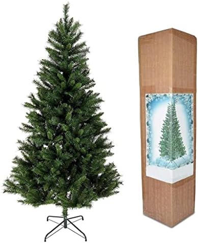 Ornamento de Natal 2022, Árvore de Natal com 800 Dicas dobráveis ​​de Metal estável Stand Fast Monte Chama Retardante PVC Green Artificial Christmas Fir