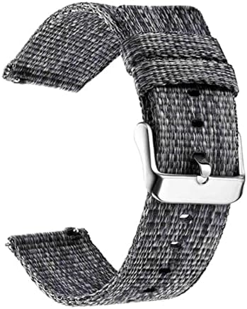 Dfamin 20mm Watch Band para Samsung Galaxy Watch4 Classic 46 42mm Smartwatch Nylon Sport Bracelet Watch 4 44