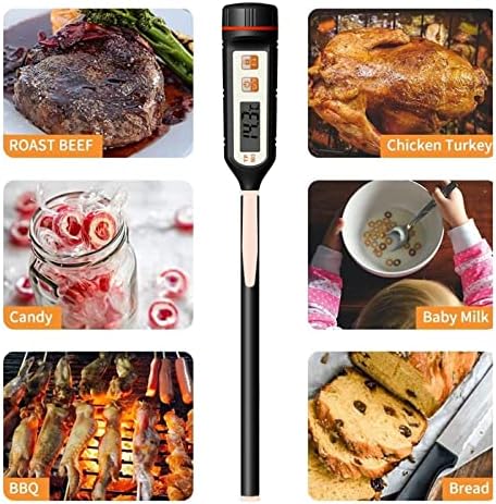 LFDECOR RÁPIDO Termômetro de carne digital para cozinhar alimentos