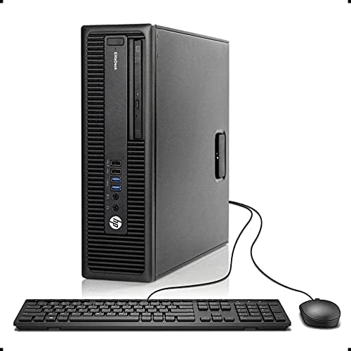 HP ELITEDESK 705 G3 SFF Business Desktop PC, AMD Quad A10 Pro-8770 até 3,8 GHz, 8G DDR4, 2T, WiFi, BT 4.0, DVD,
