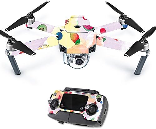 MightySkins Skin Compatível com DJI Mavic Pro Quadcopter Drone - Água da fruta | Tampa protetora,