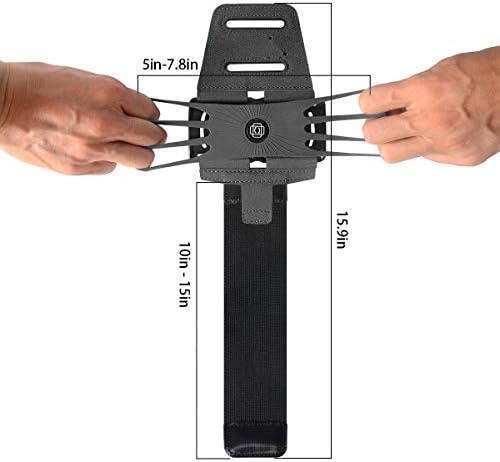 Micromax em 1 coldre, boxwave® [braçadeira esportiva activeStretch] braçadeira ajustável para treino e correr para o micromax em 1 - jato preto