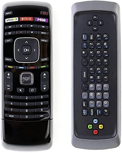 Substituição remota universal xrt302 para todo o controle remoto da Vizio Smart TV com o teclado lateral duplo qwerty