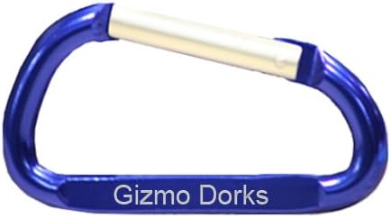 Caixa de manga Zipper Dorks Gizmo Dorks) Com a cadeia de chaves de Carabiner para o Kindle 3