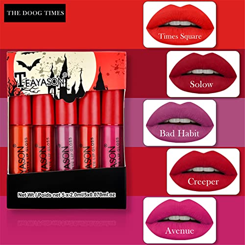 Cosmetics Lashes Lipstick Conjunto Rose 25ml de cor de beleza para durar o batom de batom de longa duração Homens de batom