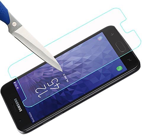 Mr.Shield [3-Pack] projetado para a Samsung [Atualizar a versão máxima da tela da capa] [Protetor de tela de vidro temperado] [Japan Glass com dureza 9H] com substituição ao longo da vida