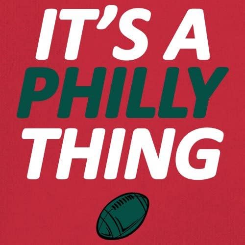 É uma coisa de philly de camiseta engraçada de philadelphia birds campeões da cidade de amor de futebol feminino camiseta feminina