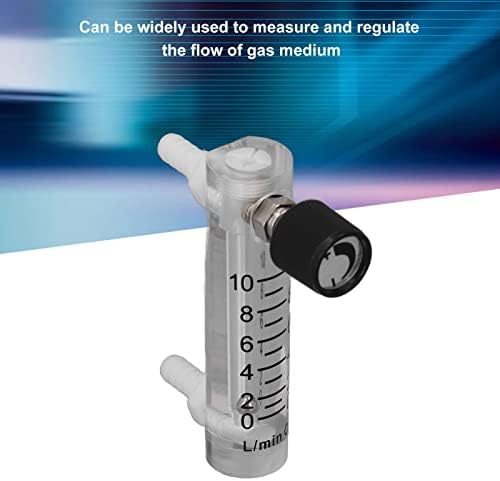 0-10lpm Medidor de fluxo de gás do painel ajustável para controle de medição