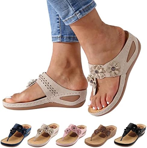 Sandálias quentes feminino feminino de verão sandálias de plataforma casual com sandálias de