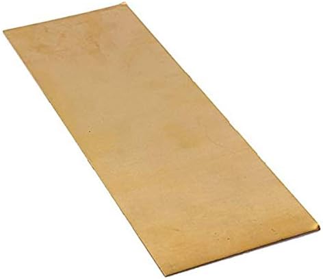 Folha de latão Huilun Matérias -primas de folha de latão de latão, placas de latão de 3x100x100mm