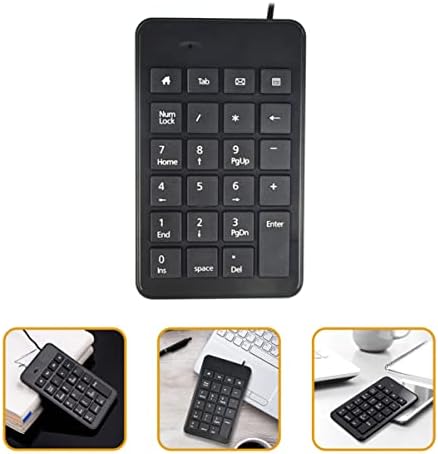 Teclado de computador solustre 22 USB Simples para teclado universal pad número chave