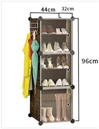 Rack de sapato simples de Dingzz, sapato de sapato de banheiro, alteração de sapatos de armazenamento de acabamento, armário de sapatos de dormitório