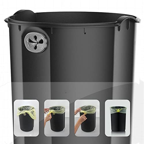 Dypasa Bin Reciclagem de Garbagem 8L/12L Retro Lixo CAN LABE DOMENCIA BAIL CONUZER COM LIMENTO DE LANGA DE LABE