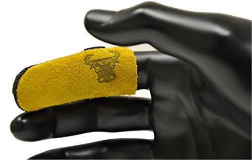 G&F 8126L Cowhide Leather Thumb Guard, Proteção do polegar, grande guarda de dedos vendidos separadamente