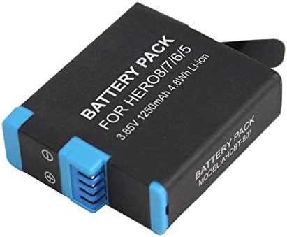 AHDBT-801 Substituição da bateria para a câmera GoPro AHBBP-601-Compatível com Bateria totalmente decodificada SPJB1B