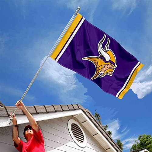 Minnesota Vikings grande bandeira 3x5