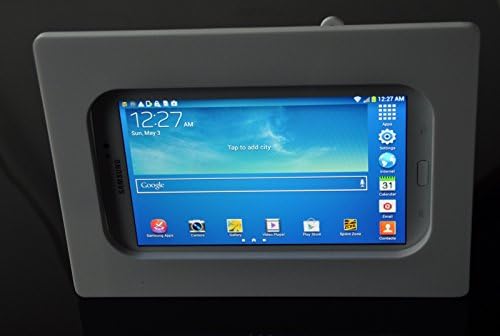 Tabcare compatível Samsung Galaxy Tab 3 8.0 e TAB 4 8.0 Gabinete de segurança de acrílico de parede
