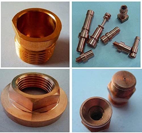 Haste redonda de cobre Lcailiao - matérias -primas Cu para hobbies de artesanato de metal, comprimento