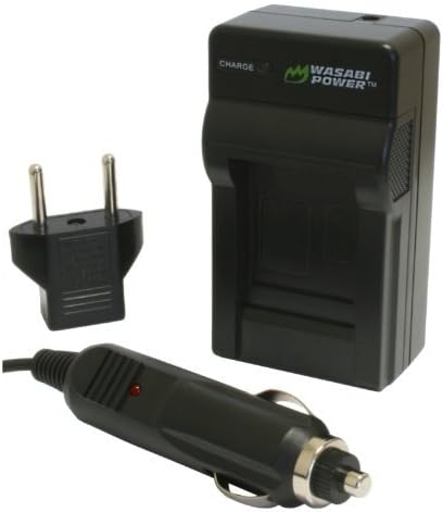 Carregador de bateria de energia Wasabi para Panasonic CGA-S004, CGA-S004A, CGA-S004E, DMW-BCB7 e