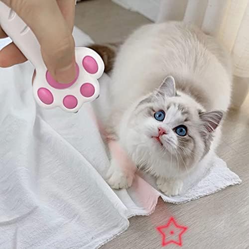 Ananko Cat Toys Toys de gatos interativos para gatos internos, brinquedo de projeção de LED interativo