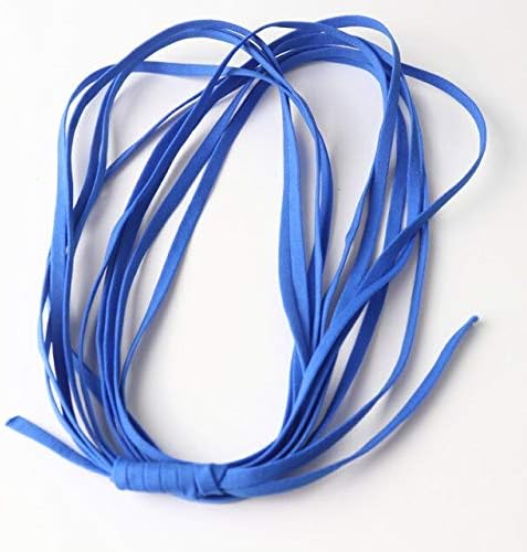 Herrmosa 5m color Elastic Thread Nylon Borracha Costura de Haberdashery Acessórios DIY Material de corda de orelha ajustável 5mm - azul escuro - 10m