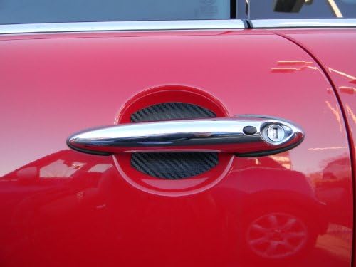 Acessório automático de fibra de carbono Carra da porta da porta de arranhões Guards Protector se encaixa no legado Subaru