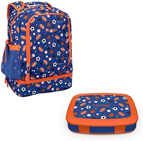 BENTGO 2-em-1 Backpack e lancheira isolada Conjunto com lancheira infantil