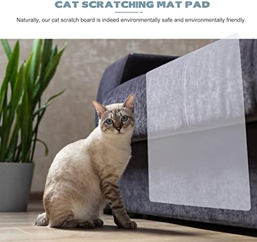 IPETBOOM CATNIP PAW PROTECTOR 4 folhas Cat Scratch Deternting Tape Treination Treination Fita Pad Cat Cat Protector