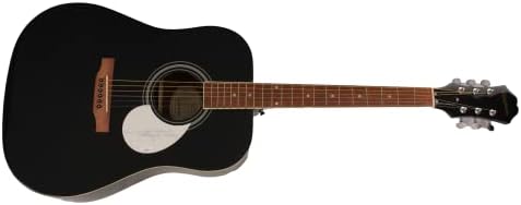 Timothy B Schmidt assinou autógrafo em tamanho grande Gibson Epiphone Guitar Guitar w/ James Spence Autenticação