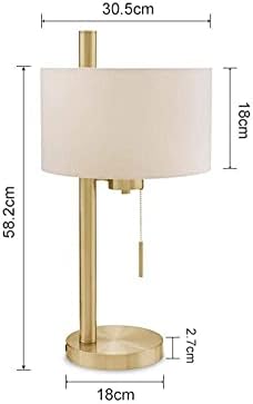 Lâmpadas de mesa lxdzxy, lâmpada de mesa Lâmpada de cabeceira Lâmpada de cabeceira simples Nórdica