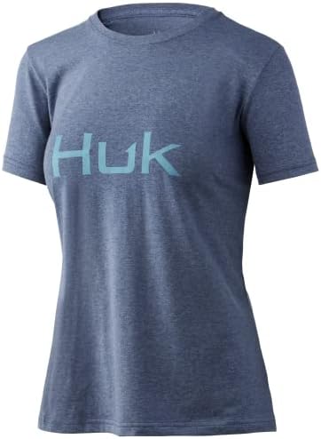 Tee de pesca de performance feminina HUK | T-shirt senhoras