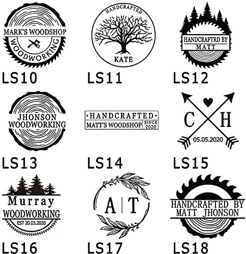 Logotipo personalizado Branding de madeira Ferro, Branding Durável de Caminho Iron Stamp Custom
