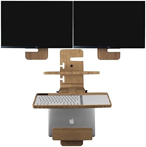Davinci em pé: mesa de pé montada na parede para vários monitores…