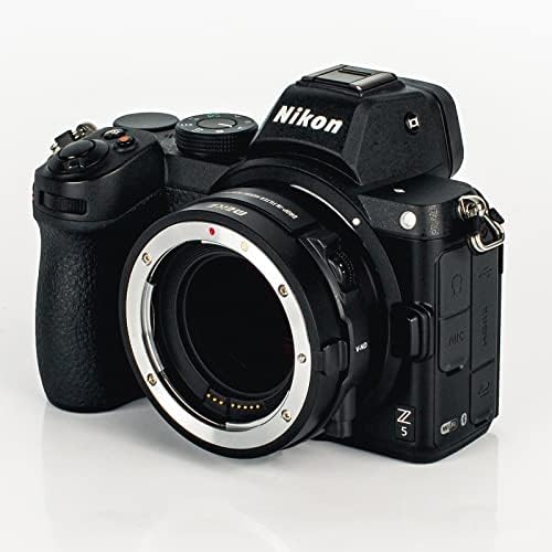 MEIKE MK-EFTZ-C VND Adaptador de lentes de montagem automática de foco automático com variável Drop-in e conversor de filtros UV limpo para lentes Canon EF/EF-S para Nikon Z Mount Series Cameras Z50 Z5 Z6 Z7 Z6ii Z7ii Z30