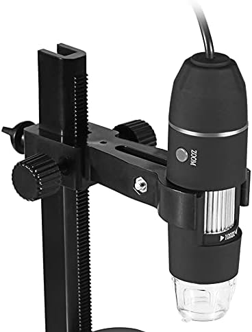 Microscópio eletrônico do microscópio eletrônico Bingfang-W 2M1000X 8 LED Microscópio Digital Profissional Endoscópio Zoom Mensagem com suporte de elevação