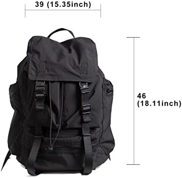 Aelfric Eden Mens japonês mochila vintage Techwear Backpack School Laptop Bag de caminhada Hip Hop