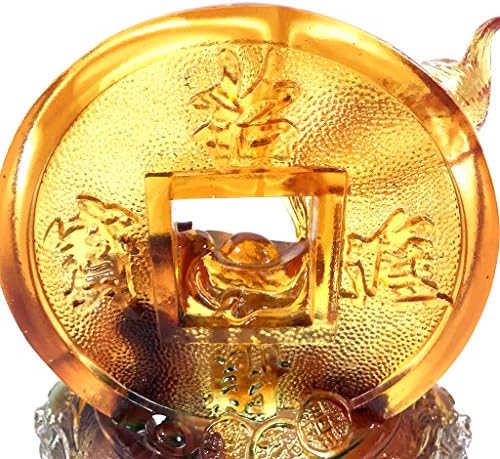 AMORE JEWELL traz riqueza tesouro de peixe dourado fengshui decoração de ornamento para casa e escritório