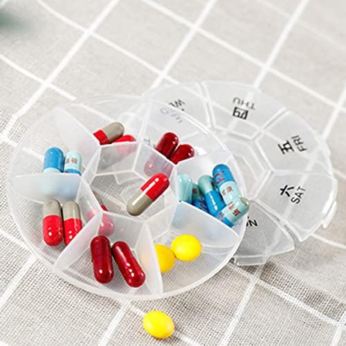 Caixa de comprimidos da pílula Alipis Casos de cuidados organizadores de cortadores de cortador selado