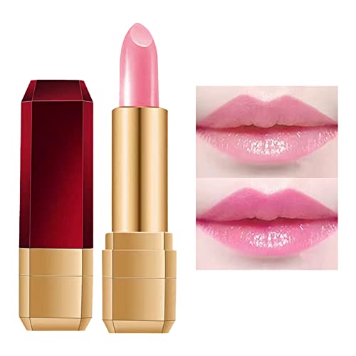 WGUST Chinese Lipstick Papel Sticue depois de aplicar batom, ele se transforma em batom rosa hidratante