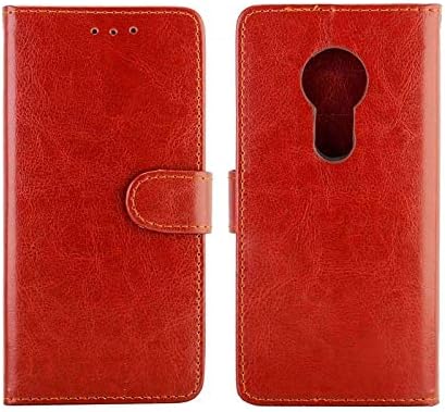 Bolsas de celular para Nokia 7.2 Crazy Horse Horse Texture Leather Horizontal Flip Protective Case com titular e slots de cartões e carteira e bolsas de moldura de foto